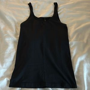 Stretchy Black Tank Top